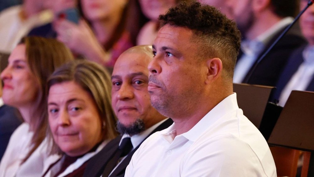 Ronaldo Nazario previews the final. EFE