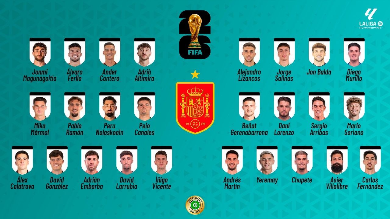 La España Hypermotion para un Mundial