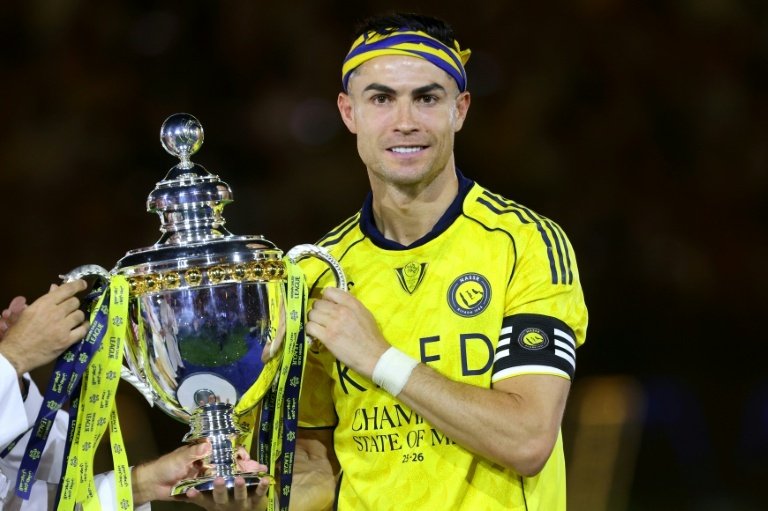 Le Portugais Cristiano Ronaldo reste une superstar mondiale même s'il a troqué l'élite européenne contre l'Arabie Saoudite d'Al-Nassr AFP Fayez NURELDINE