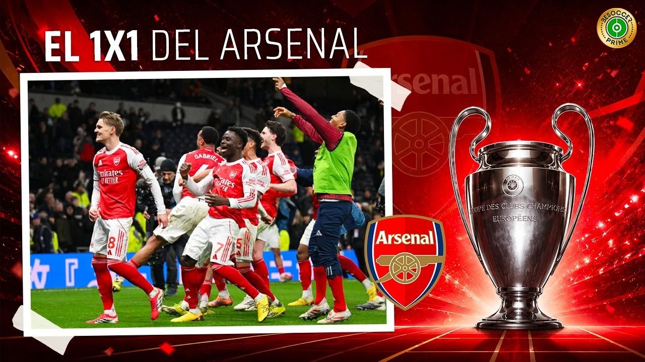 El 1x1 del Arsenal