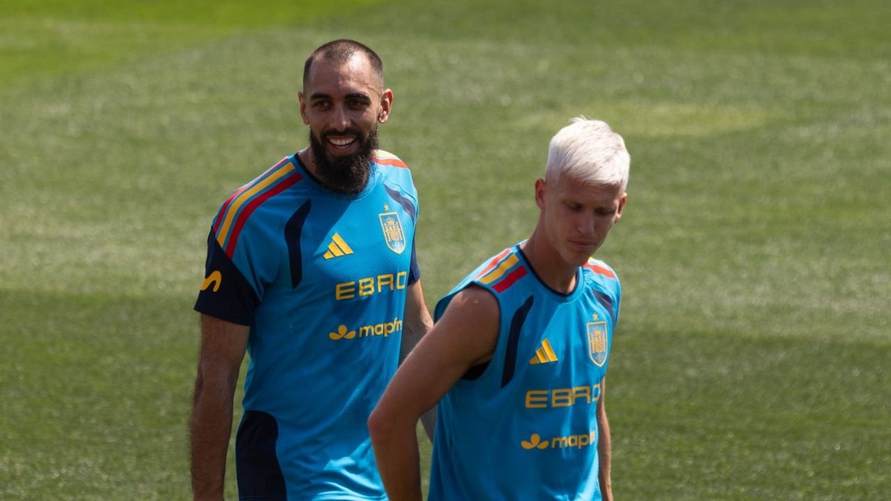 Dani Olmo y su dorsal: 