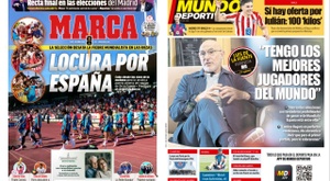 Portadas de la prensa deportiva del 01-06-26
