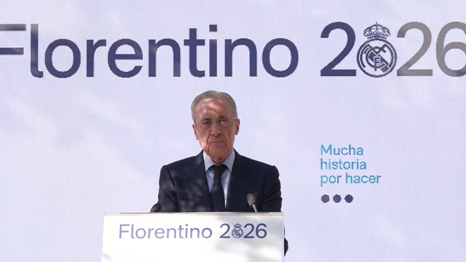 Florentino insiste: Es falso que se vaya a privatizar el Madrid