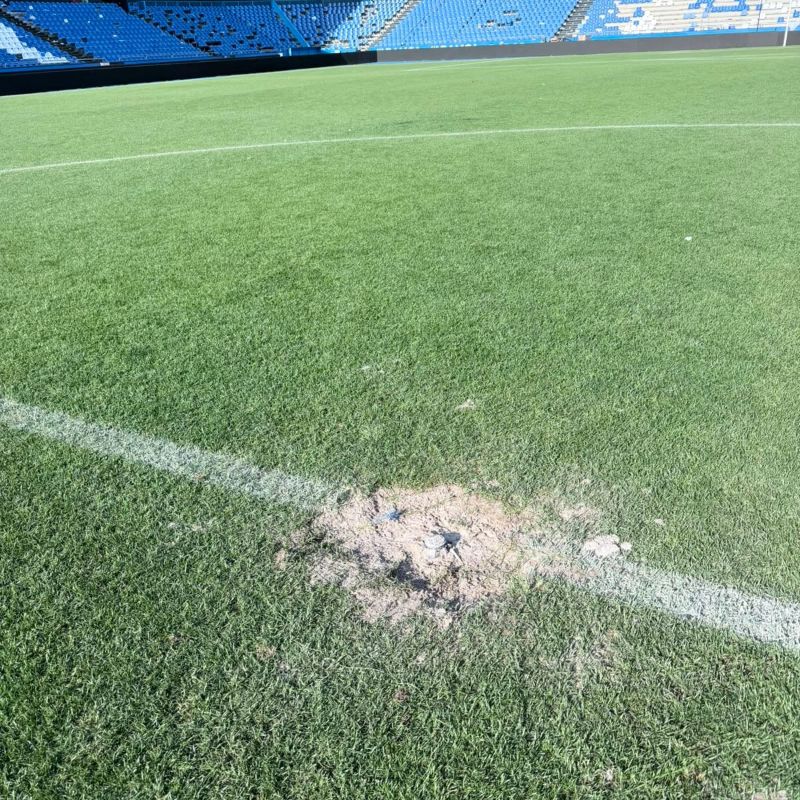 Preocupa el césped de Riazor para el España-Iraq