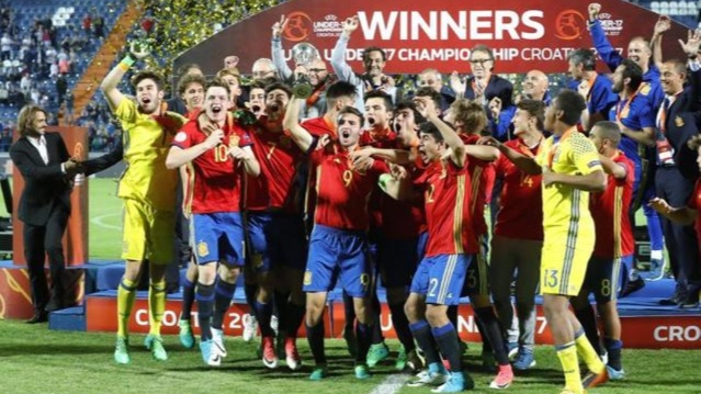 España, tanto reinado como sequía en el Europeo Sub 17