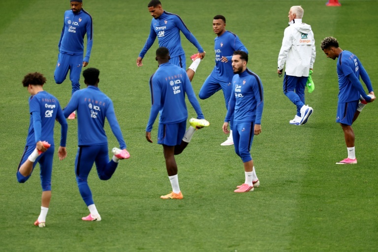 France's Saliba 'fine' after injury scare, says Deschamps
