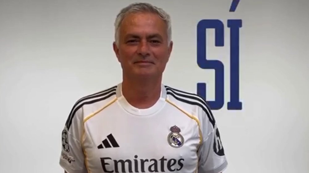 Florentino annonce l'arrivée de Mourinho. Capture d'écran/Florentino2026