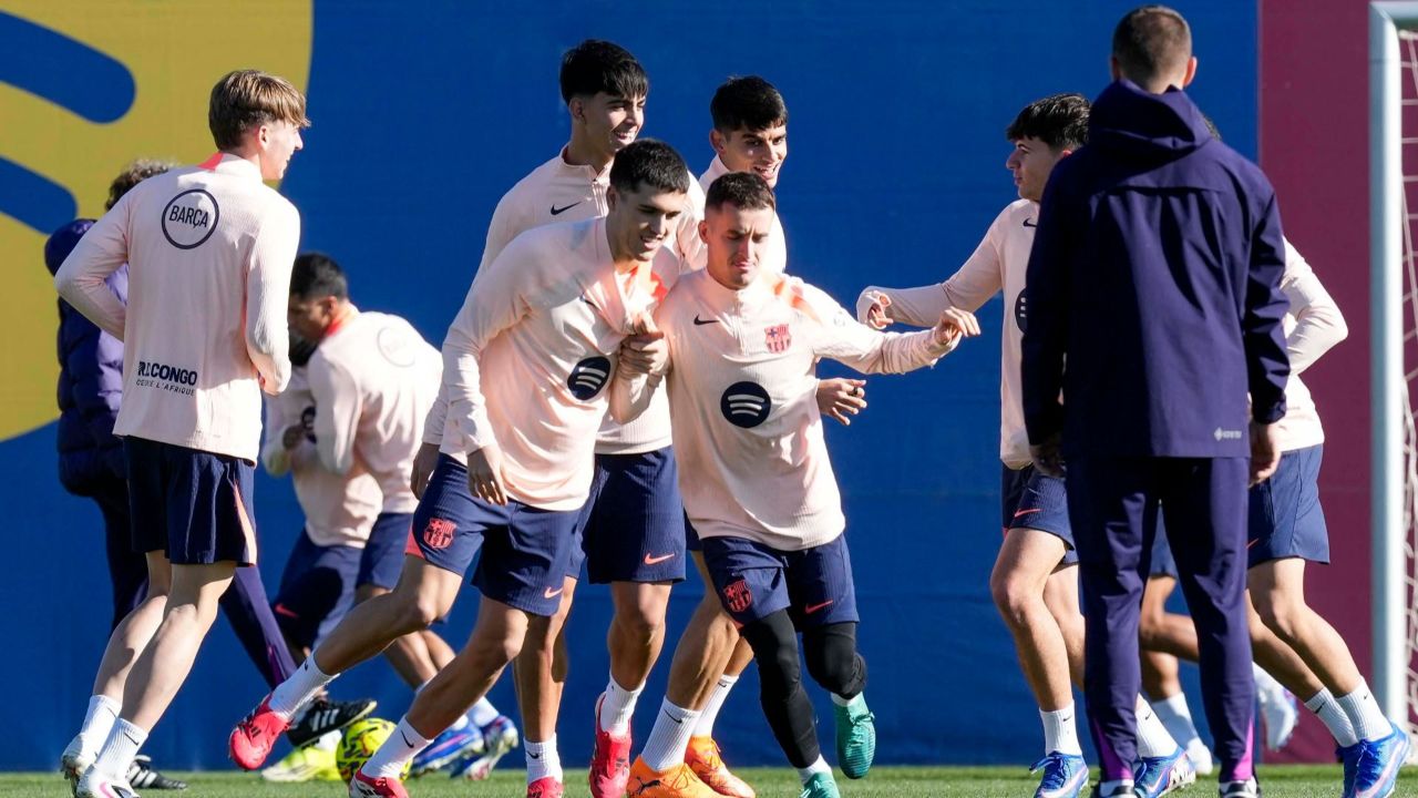 Los seis descartes del Barça se entrenan al margen