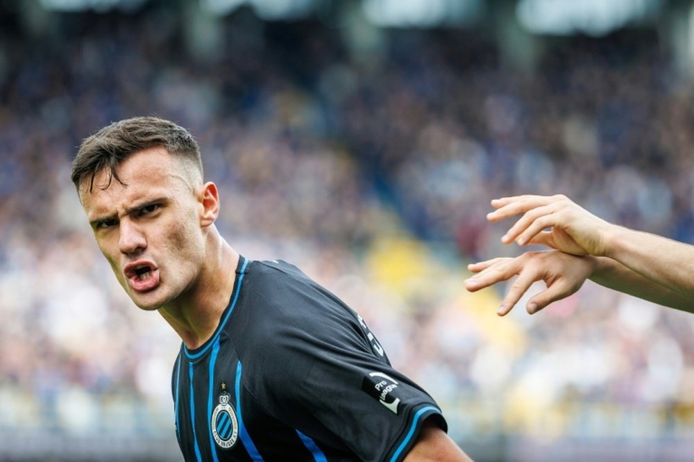 Stankovic a inscrit neuf buts en 55 matchs la saison dernière, contribuant ainsi au titre de champion de Belgique remporté par le Club Bruges. AFP