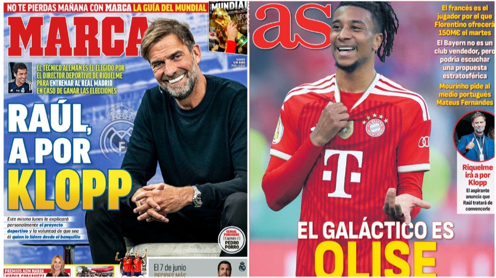 Portadas de la prensa deportiva del 06-06-2026
