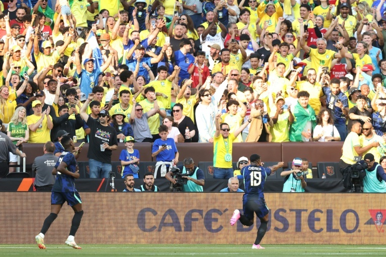 Brazil down Egypt 2-1 in World Cup warm-up