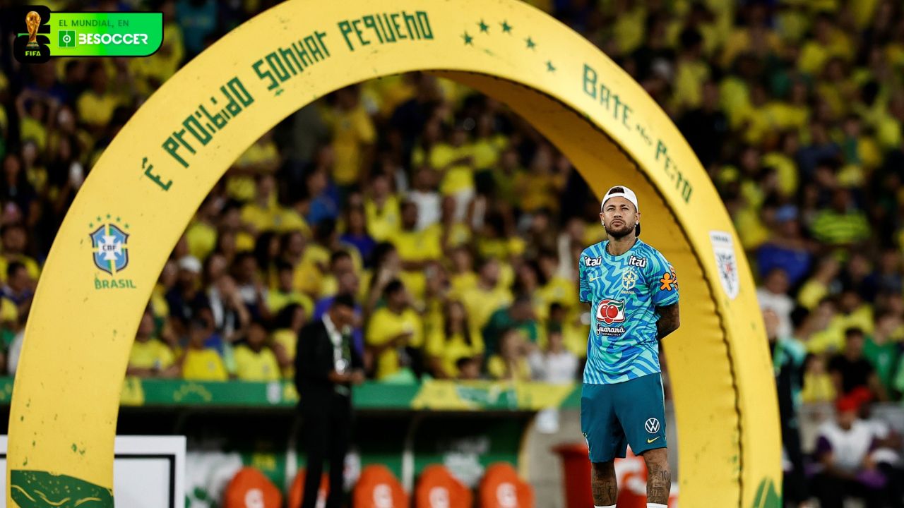 Neymar evoluciona favorablemente de su lesión de gemelo