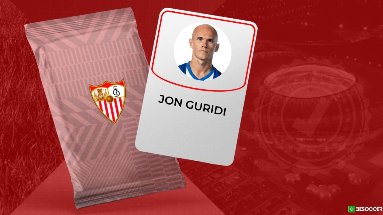 Guridi, el primer refuerzo del Sevilla de la 26-27