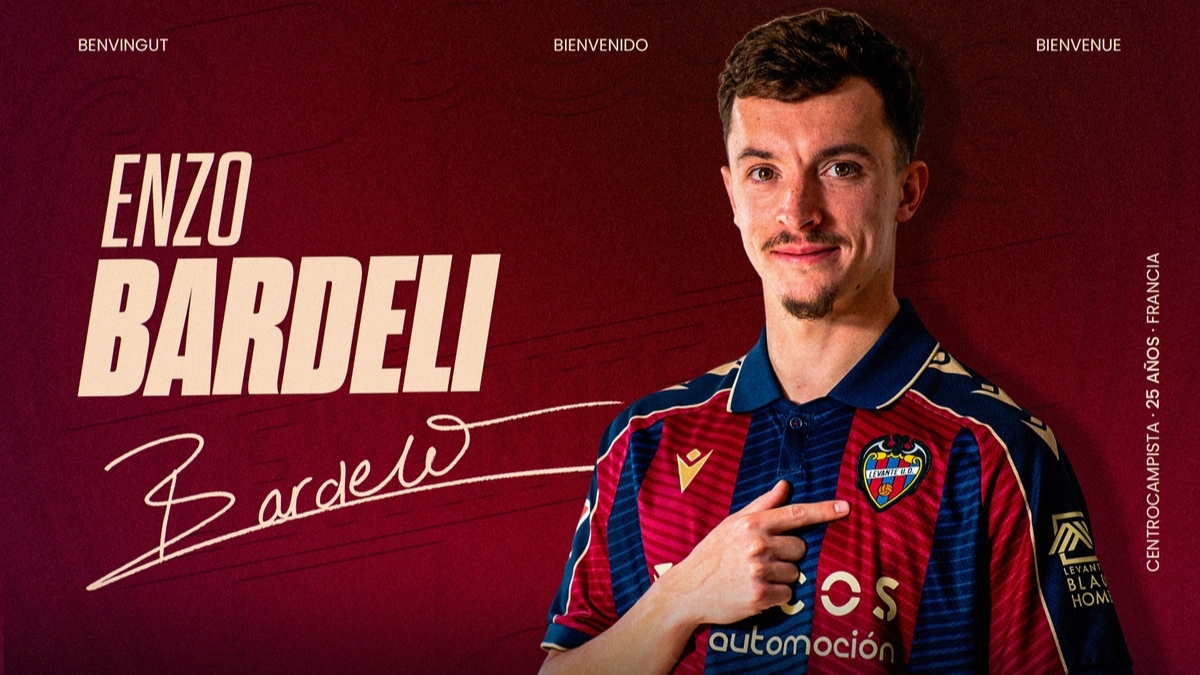 Enzo Bardeli, primer fichaje del Levante 26-27