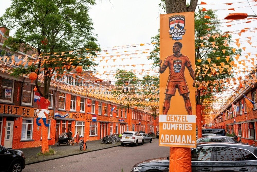 La Coupe du monde a de nouveau provoqué une véritable folie rue Orange, en plein cœur de La Haye. AFP