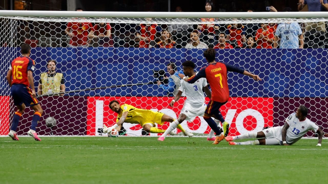 Así fue el debut de España en el Mundial de 2026. EFE