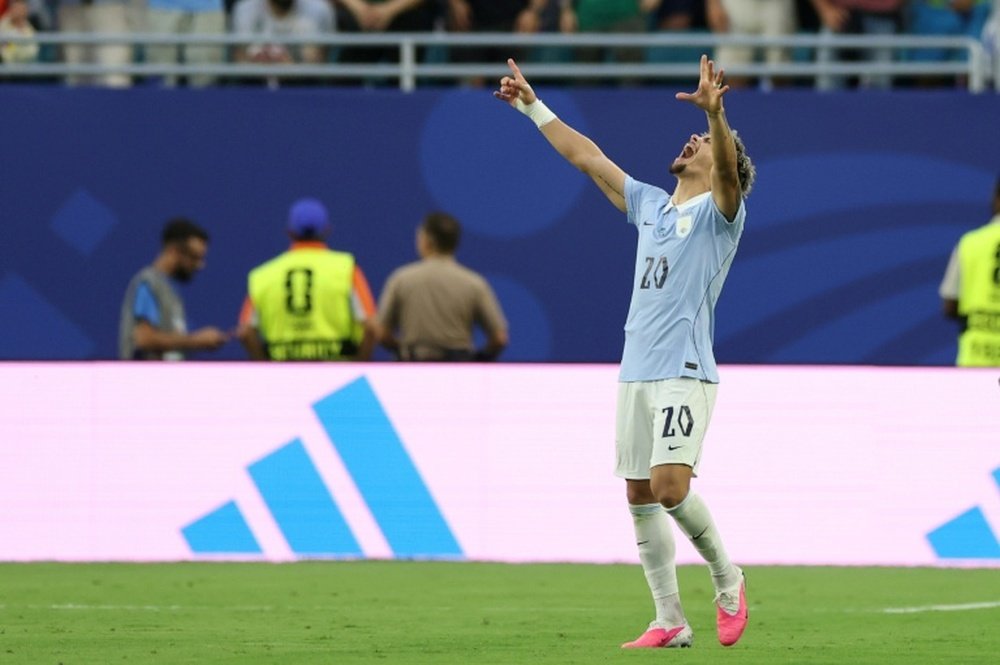 L'Uruguay a dû se contenter d'un match nul 1-1 face à l'Arabie saoudite. AFP