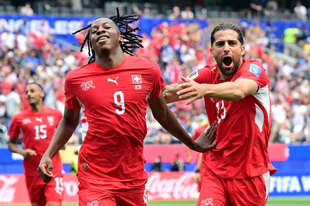 The win gave the Swiss a strong chance of reaching the knockout round as one of the top two teams in Group B. AFP