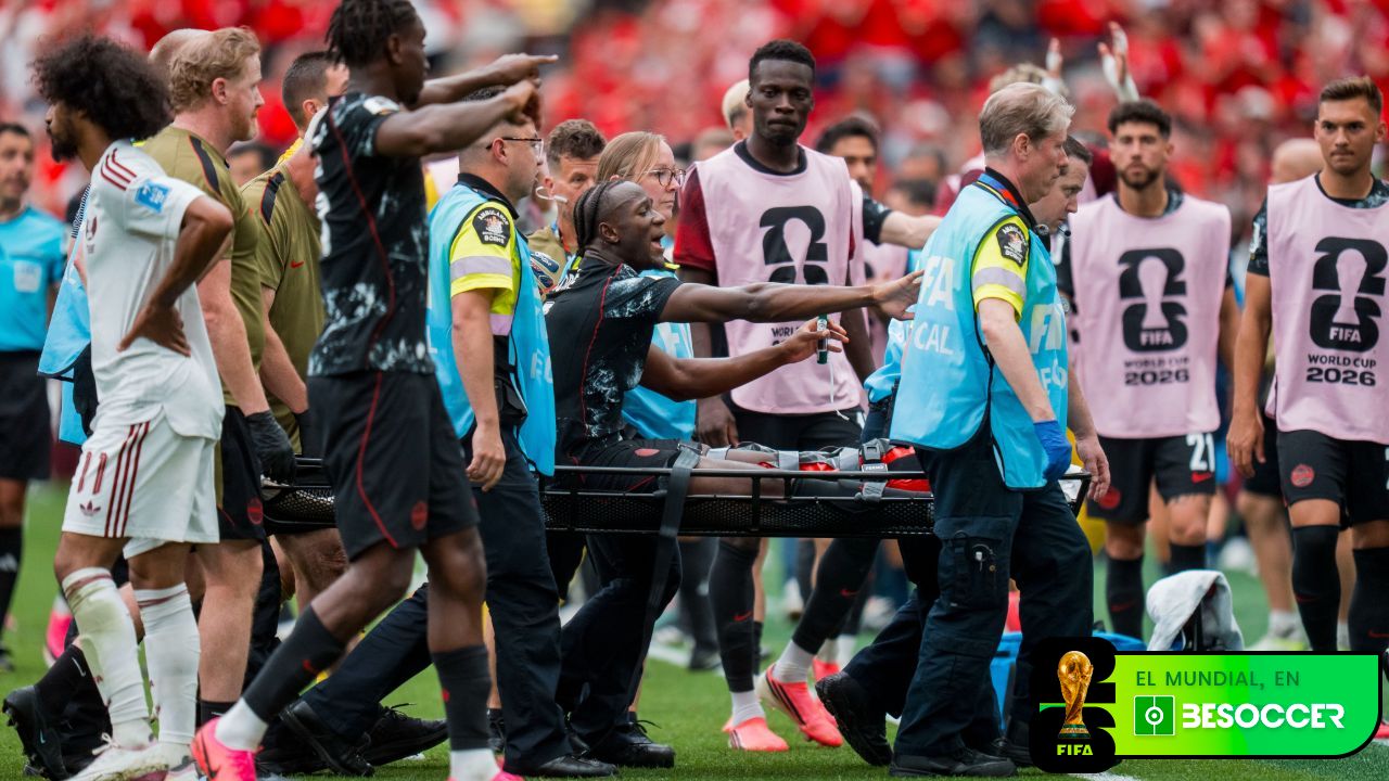 Koné dejó la imagen del Mundial con una escalofriante lesión