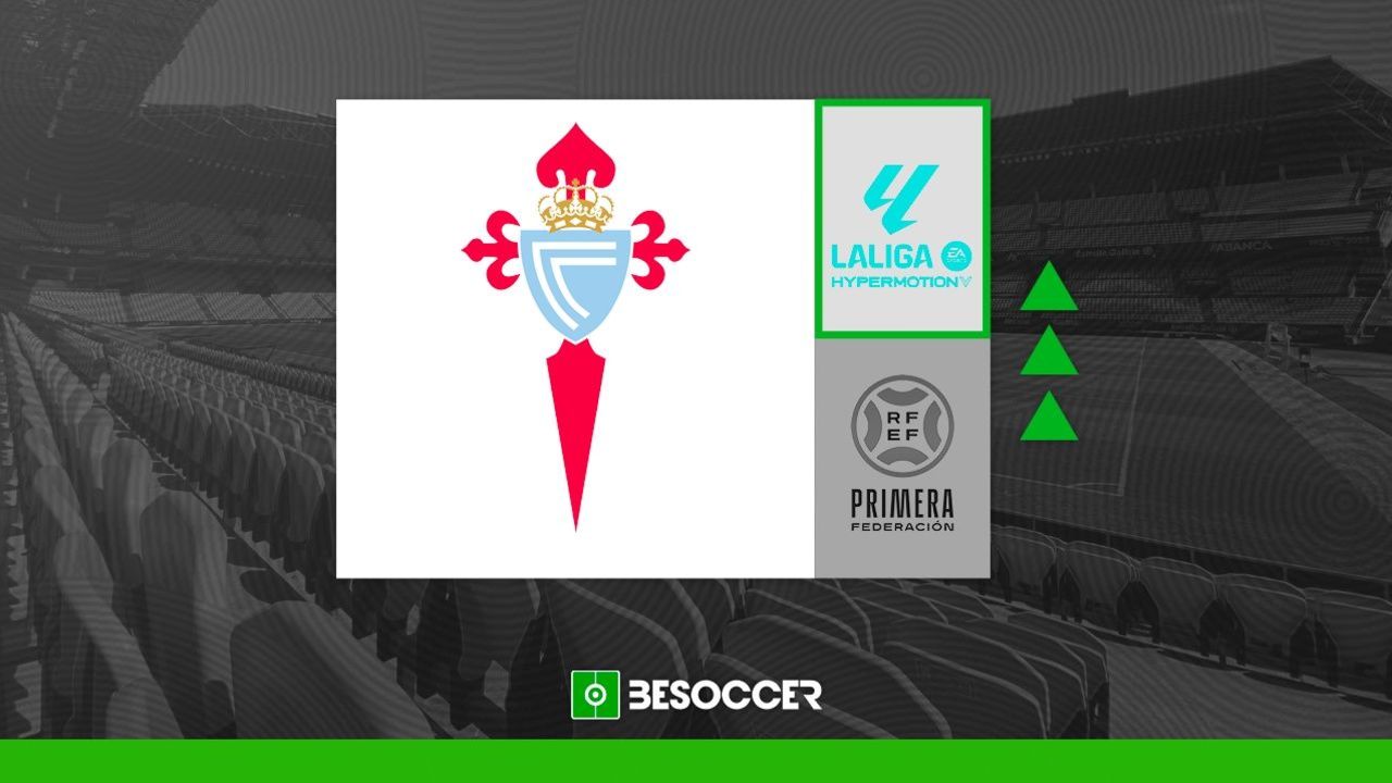 El filial del Celta alcanza el fútbol profesional por primera vez