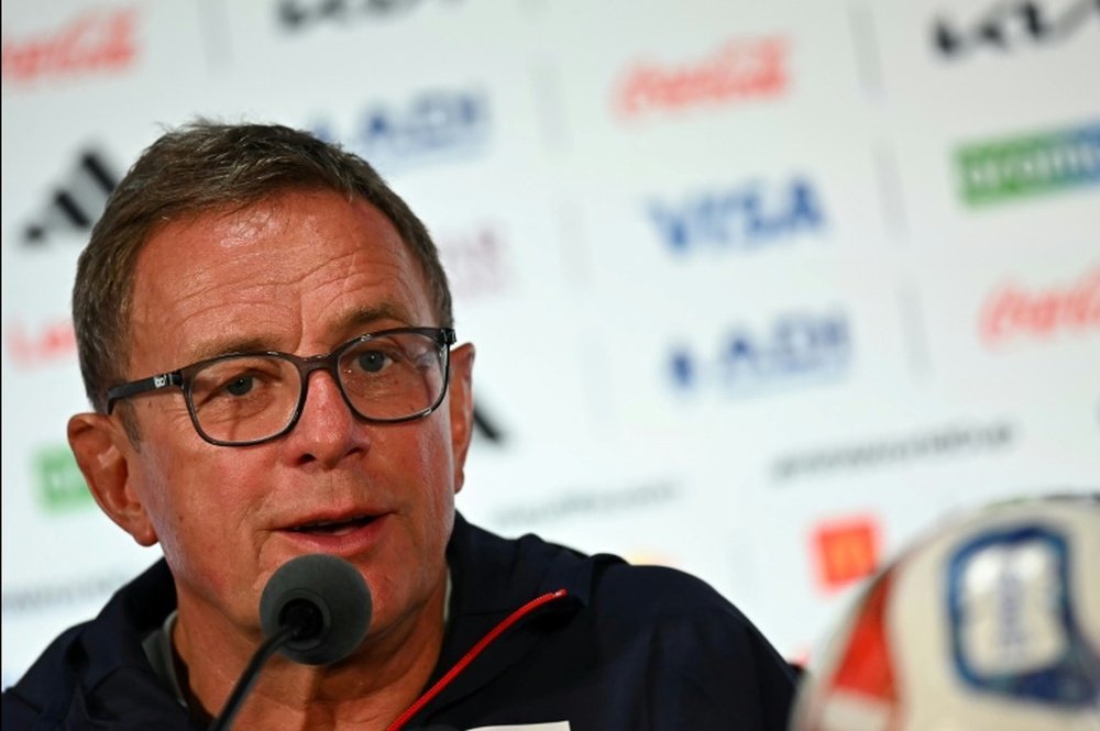 Austria coach Ralf Rangnick