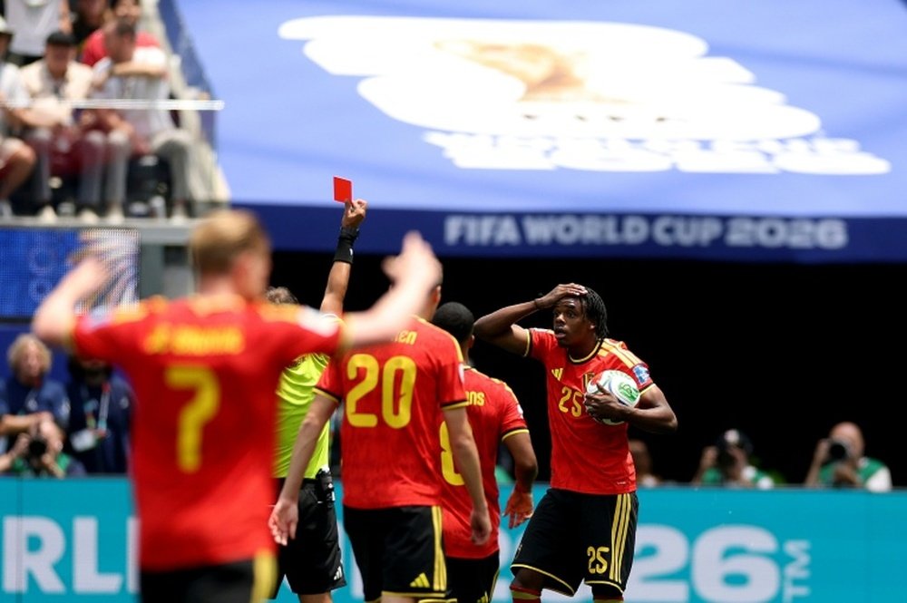 Belgian defender Nathan Ngoy