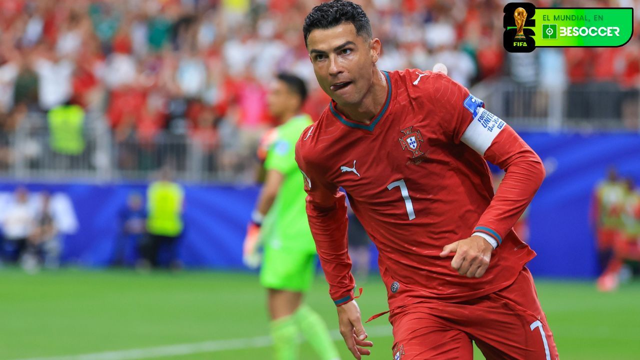 Cristiano, el único en la historia en marcar en seis Mundiales