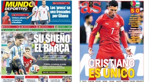 Portada de la prensa deportiva del 24-06-26