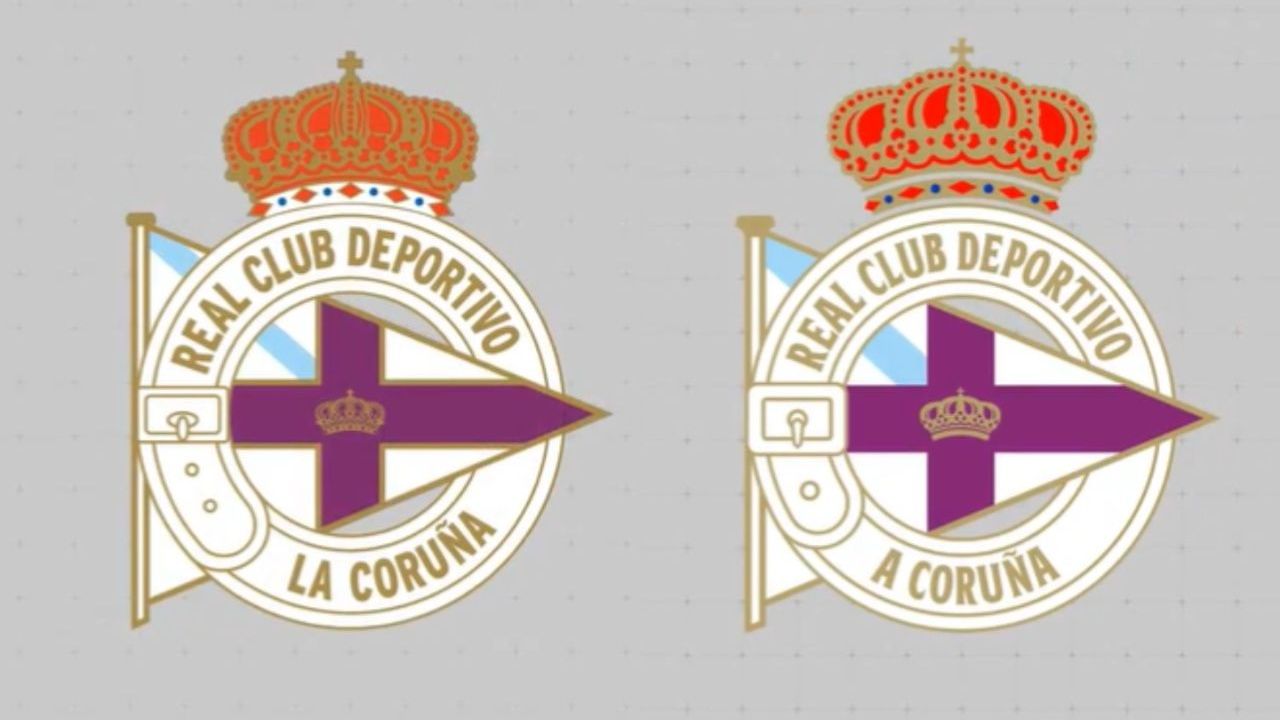 El Deportivo de A Coruña ya lo es también en su escudo