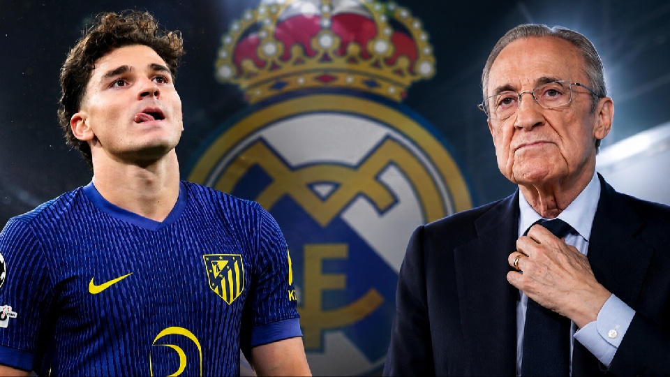 Real Madrid mantém distância em relação a Julián Álvarez