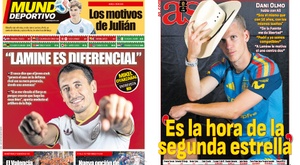 Portadas de la prensa deportiva del 25-06-26
