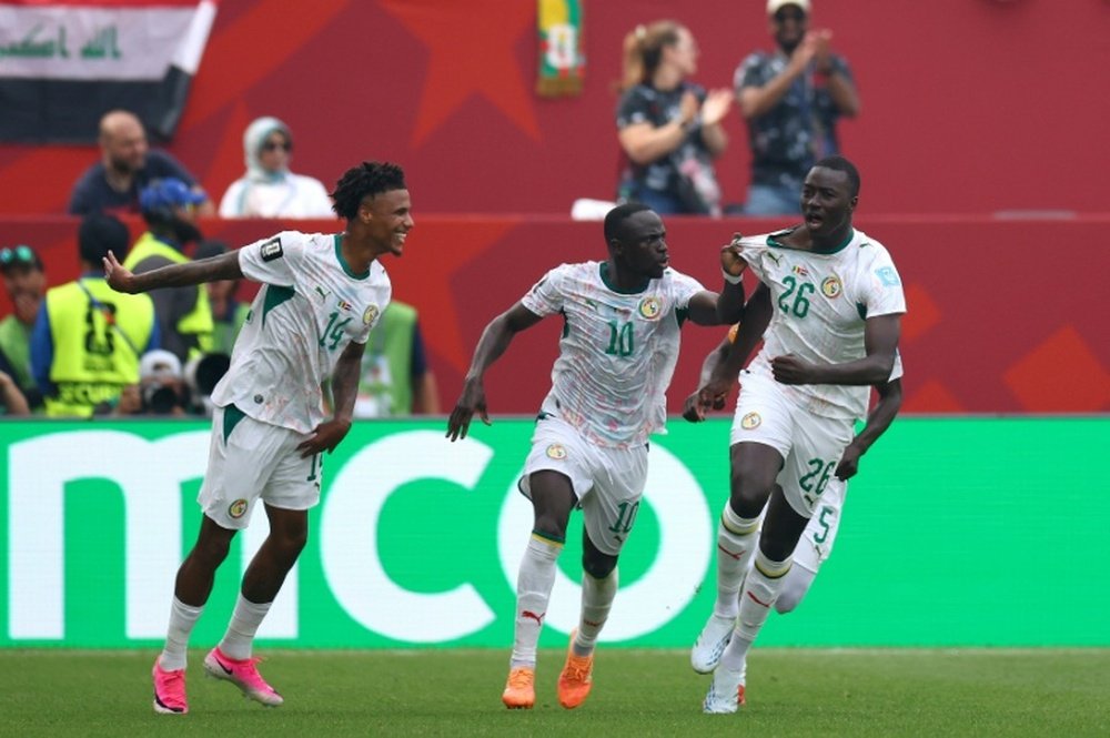 Senegal hit five past Iraq in historic World Cup victory. AFP