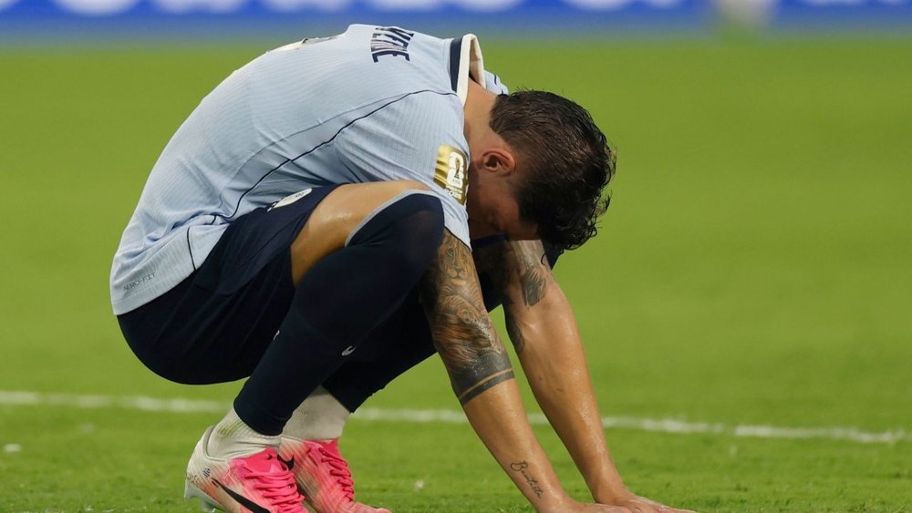 Valverde addressed Uruguay's failure at the World Cup. EFE