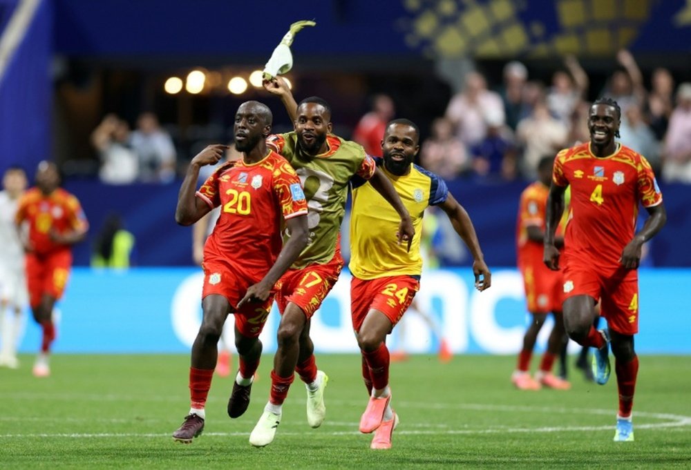 Yoane Wissa scored twice in DR Congo's 3-1 win over Uzbekistan GETTY IMAGES NORTH AMERICA/AFP Molly Darlington