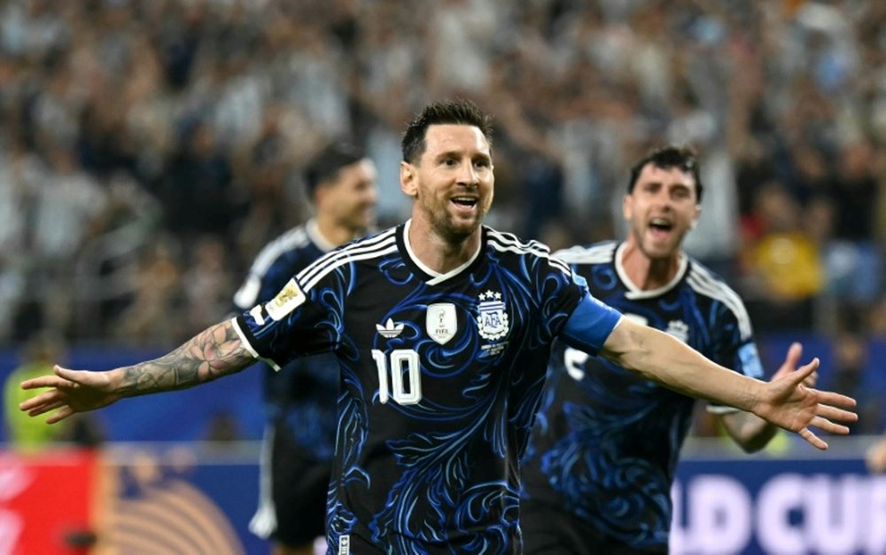 Messi now has 19 goals over six World Cups . EFE/Alberto Peña