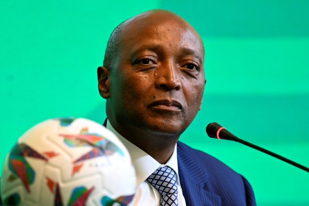 Confederation of African Football (CAF) president Patrice Motsepe. AFP Khaled DESOUKI