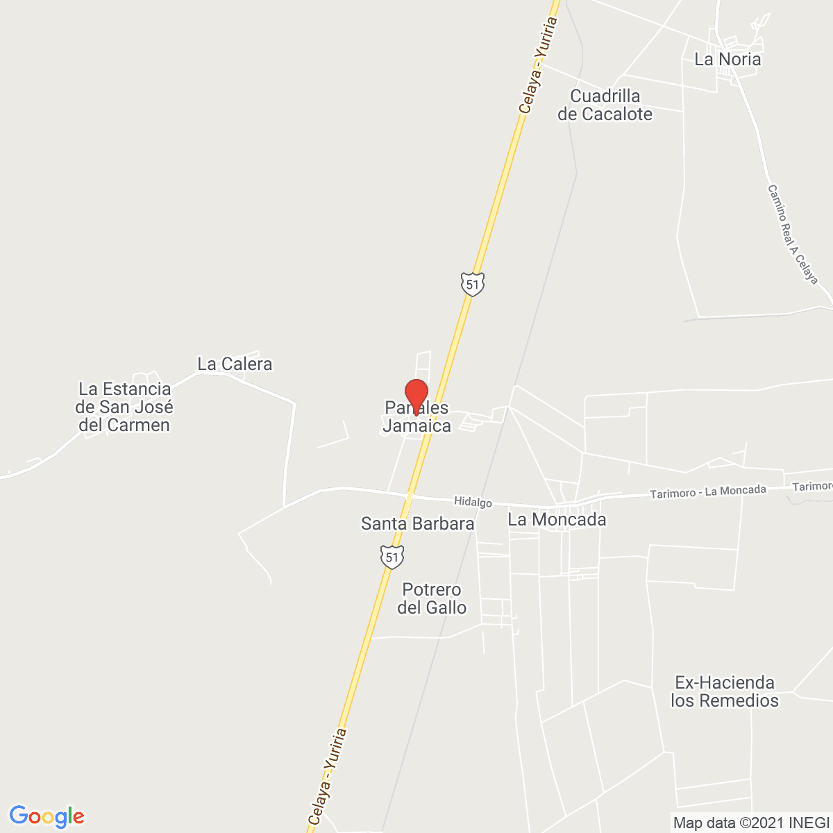 Panales Jamaica (Cañones)