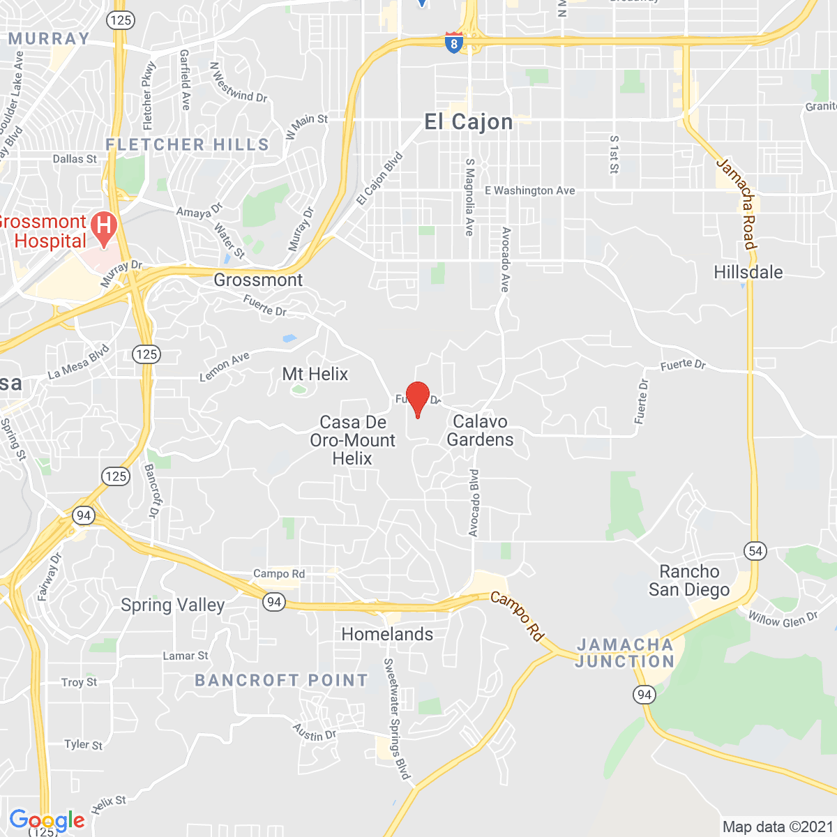 Casa de Oro-Mount Helix