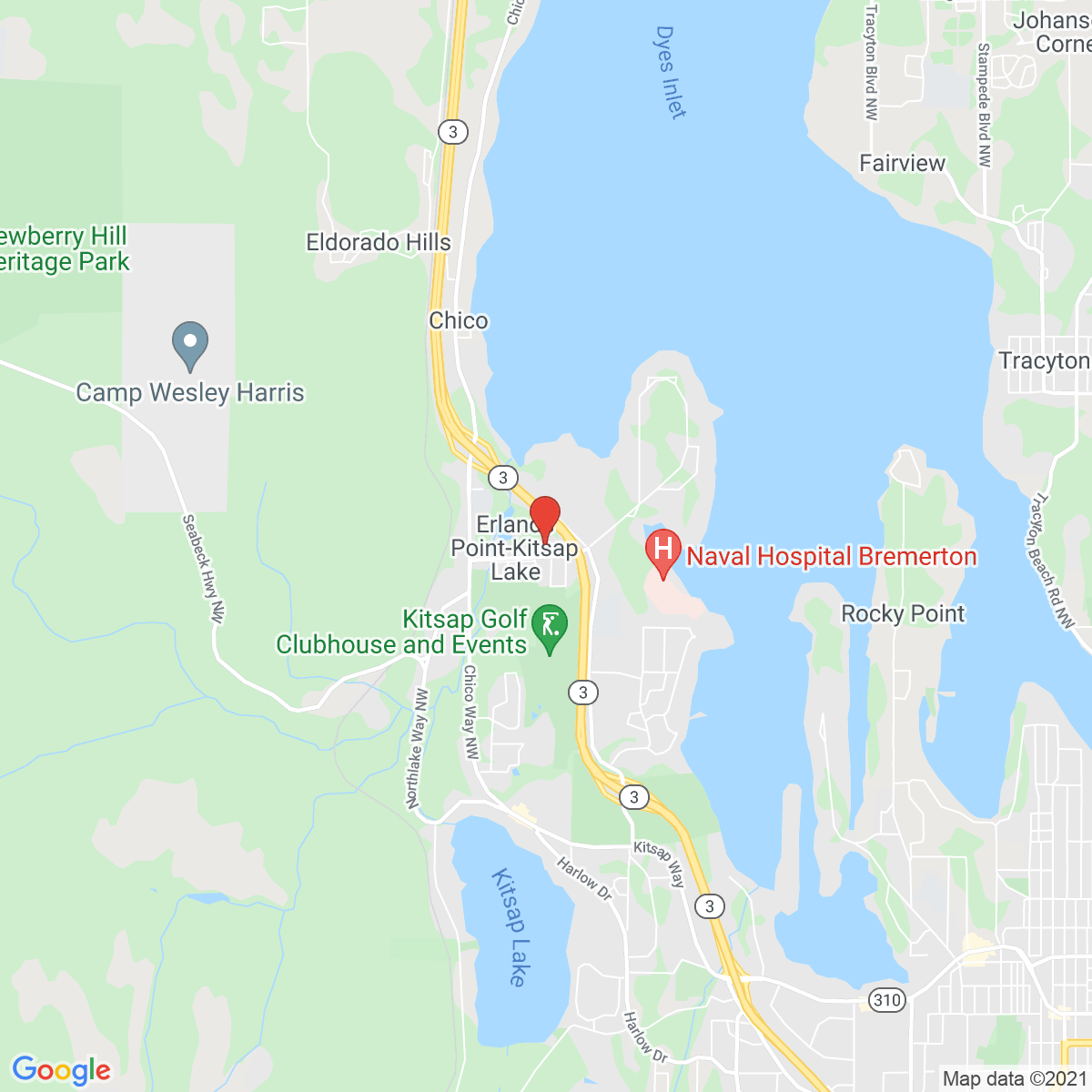 Erlands Point-Kitsap Lake