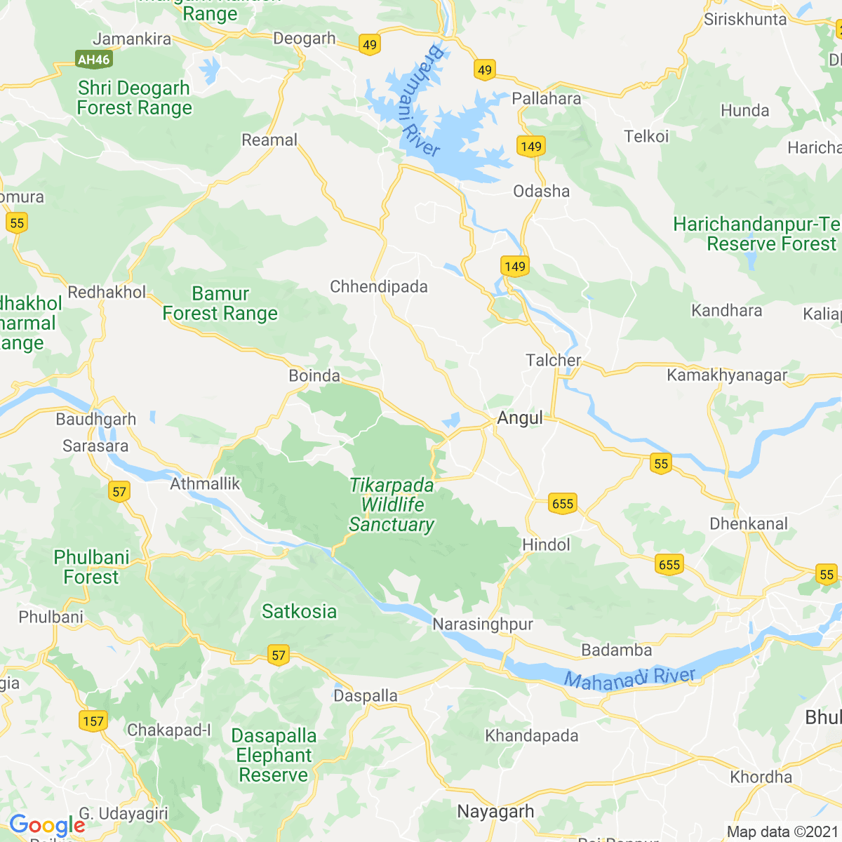 Angul District