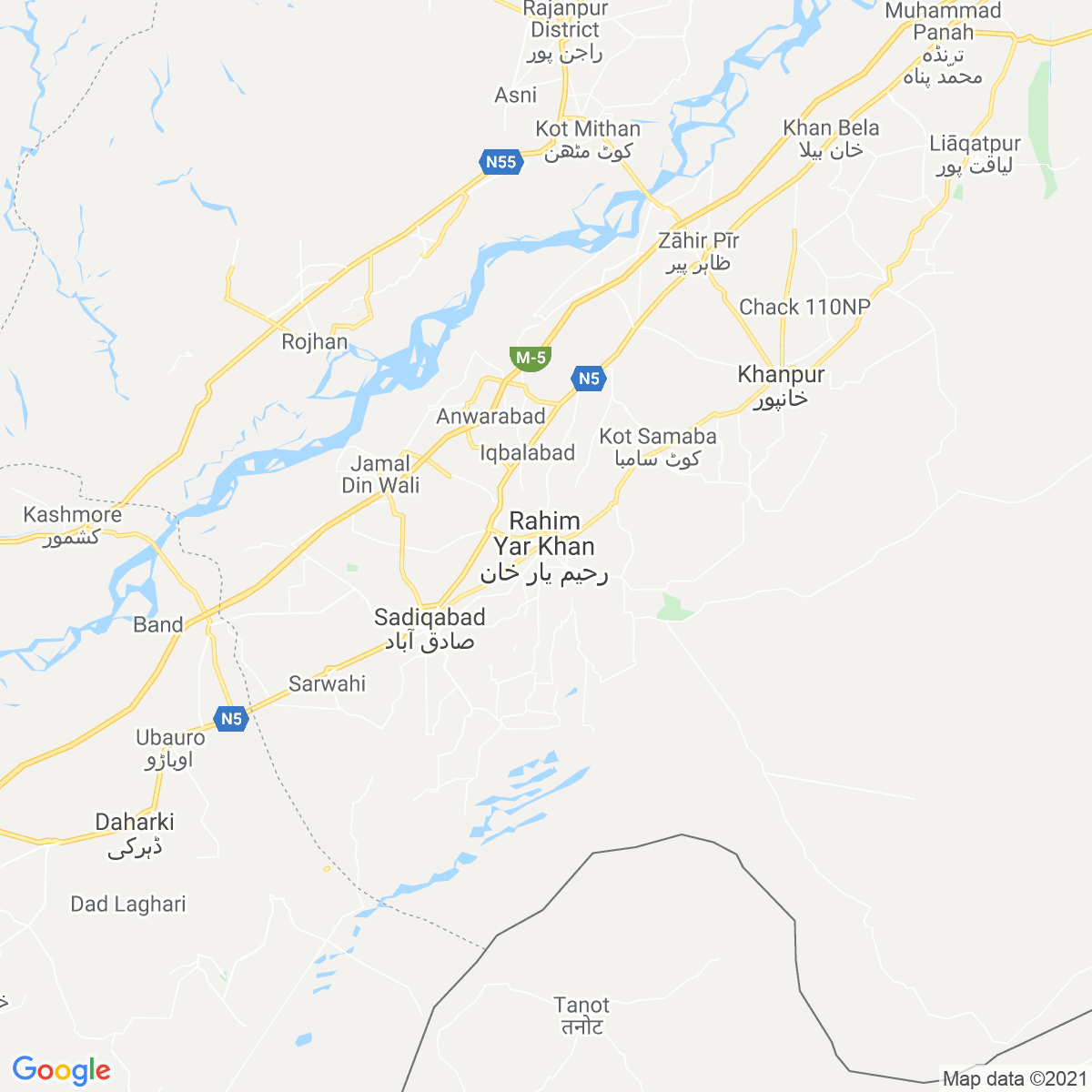 Rahīmyār Khān District