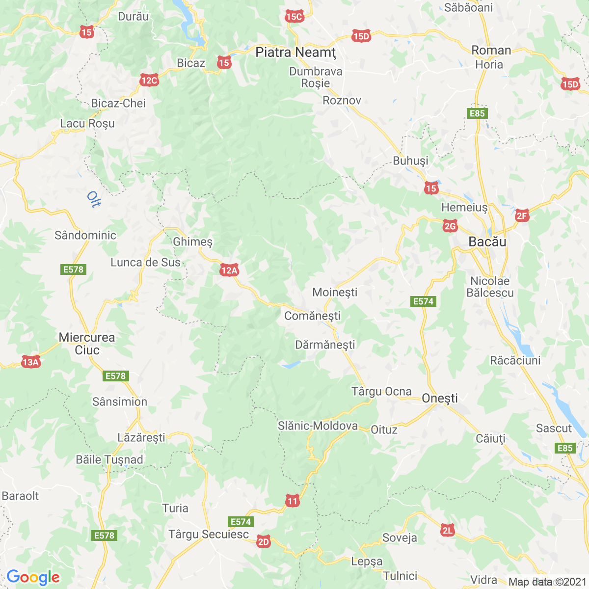 Comuna Asău