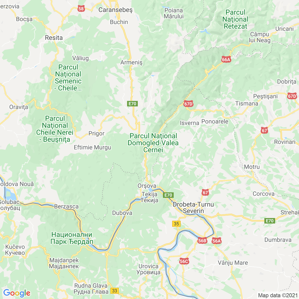 Oraş Bãile Herculane