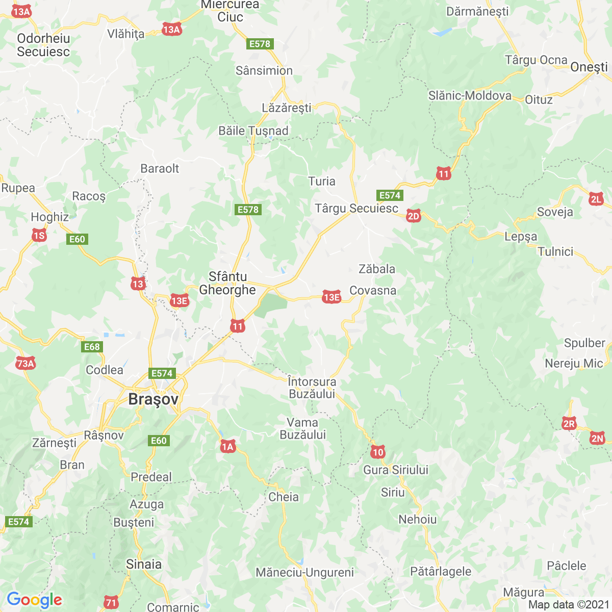 Comuna Boroşneu Mare
