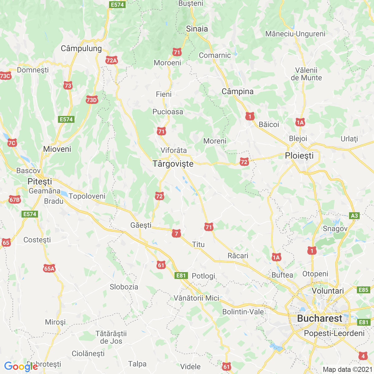 Comuna Văcăreşti