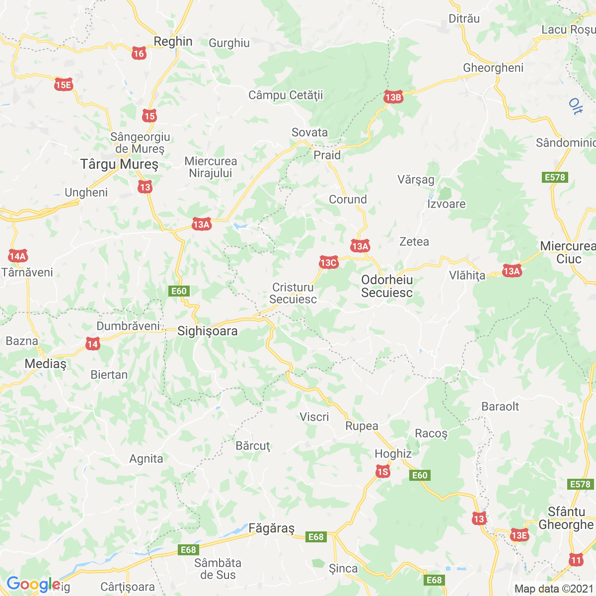 Oraş Cristuru Secuiesc