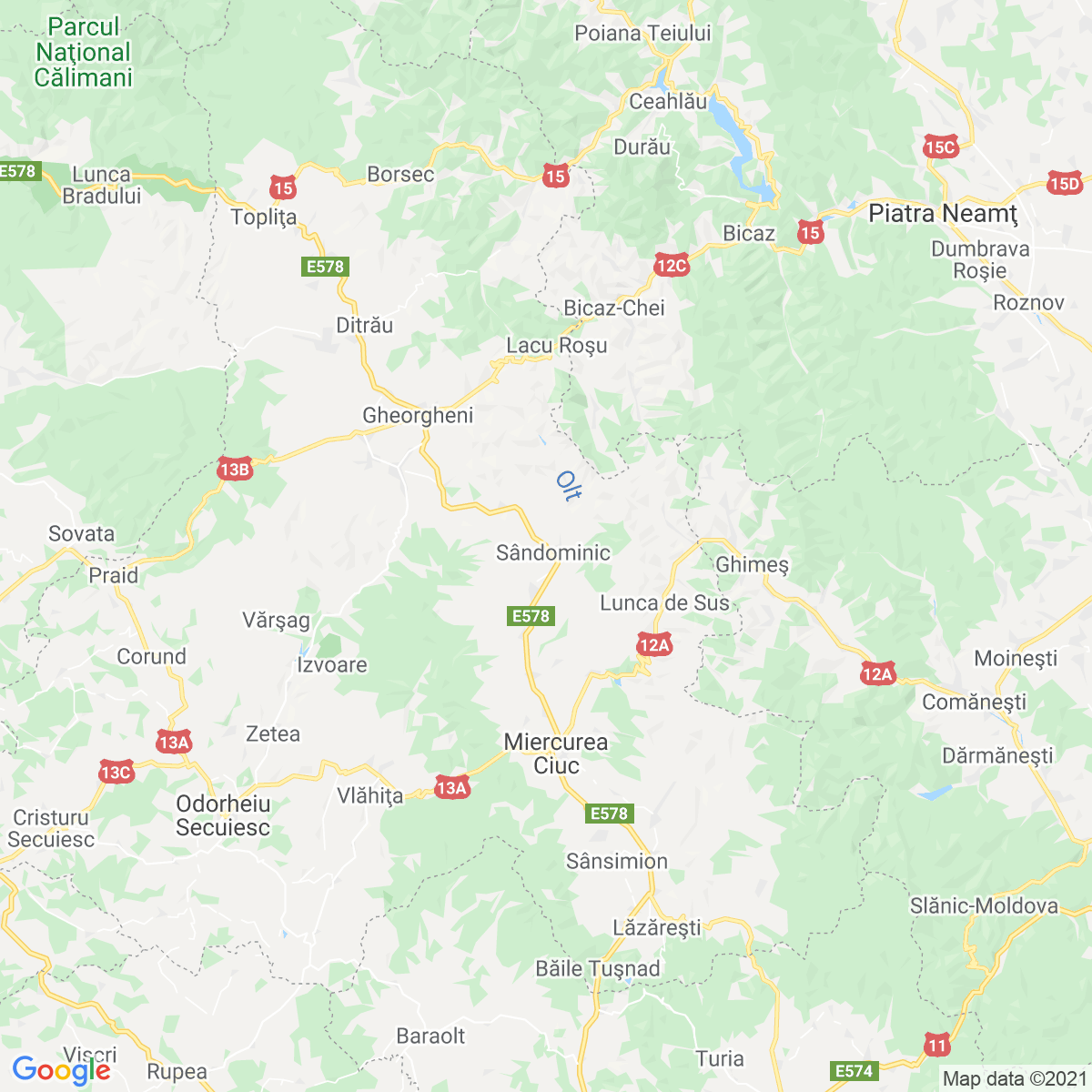 Comuna Sândominic