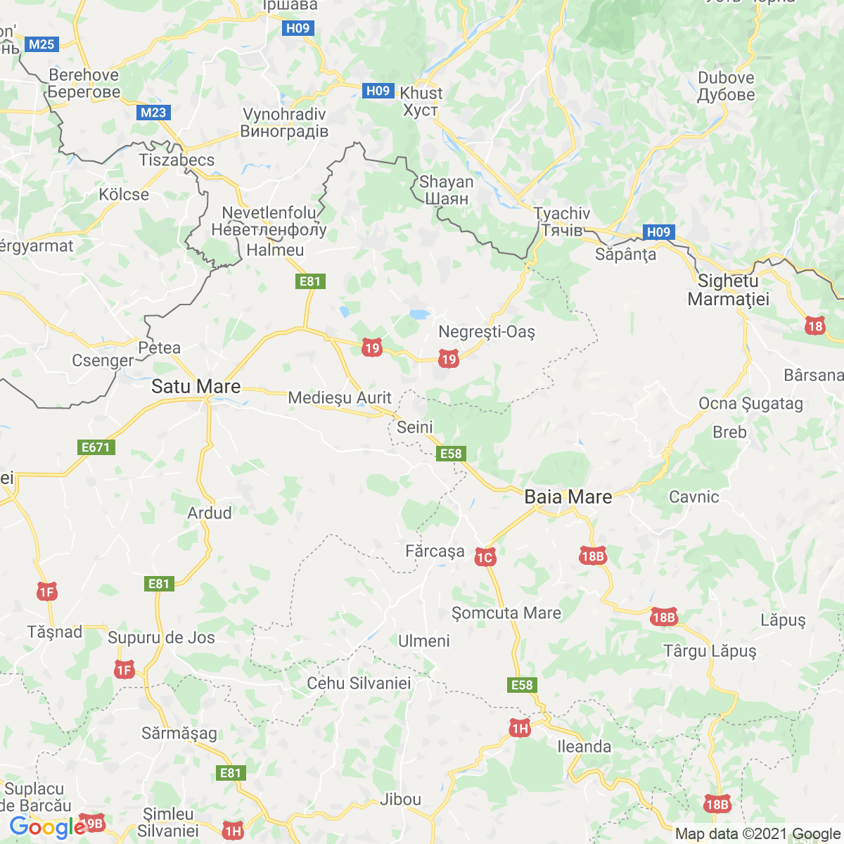 Oraș Seini