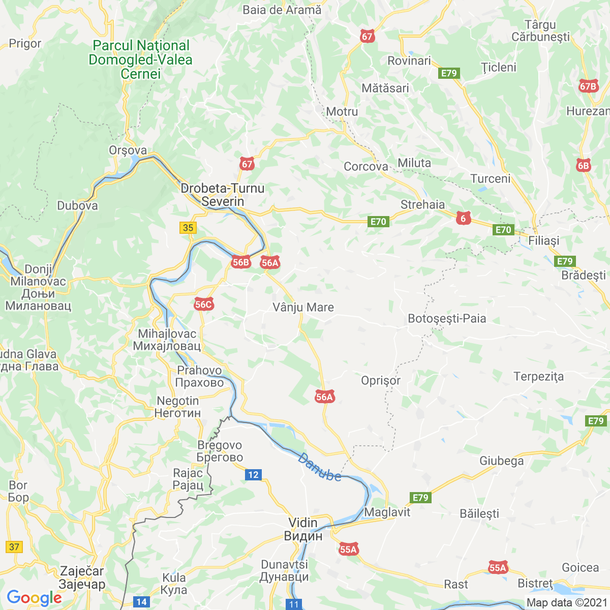 Oraş Vânju Mare