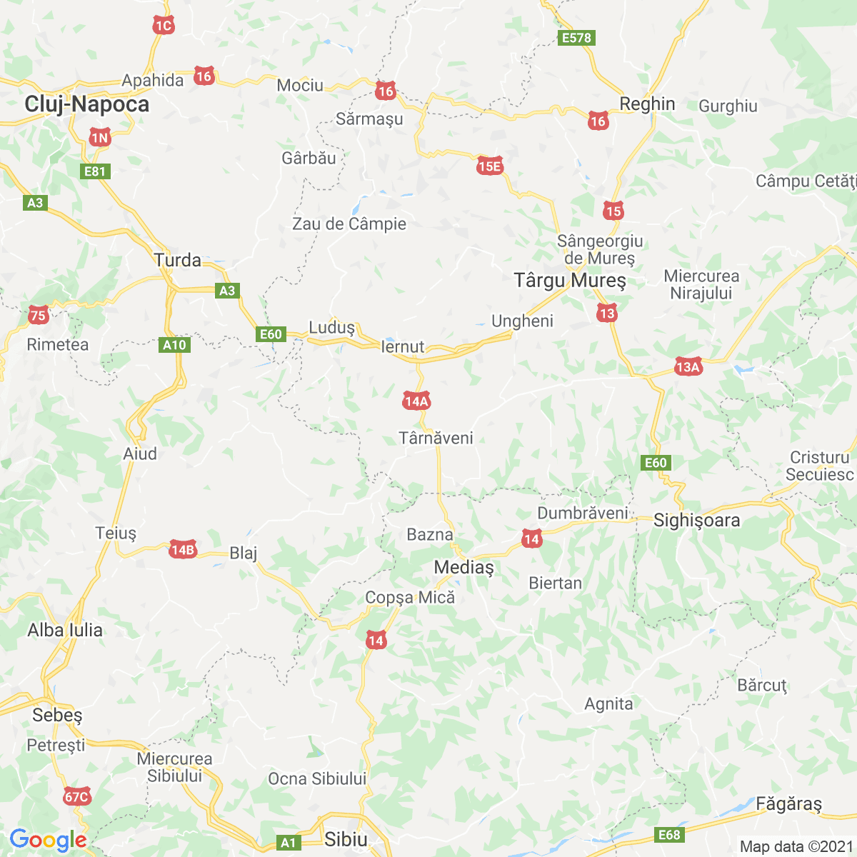 Municipiul Târnãveni